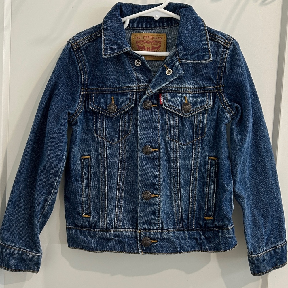 Levi's® Little Boys Denim Trucker Jacket |Size 5 - Picture 5 of 14
